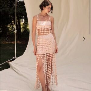 SAYLOR Elie Rose Gold 2 Piece Set